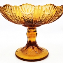 לאספני זכוכית מיתון (Depression glass) - כלי זכוכית דחוסה עשוי זכוכית ענבר