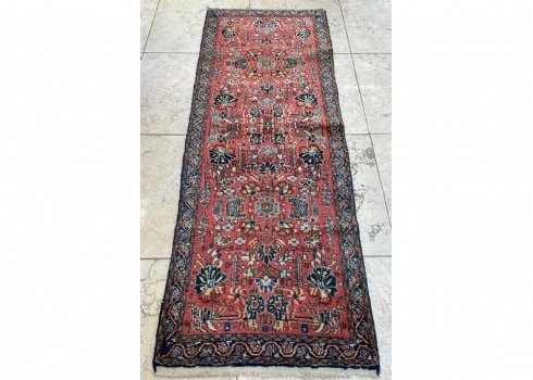 שטיח ראנר האמאדן פרסי, צמר על כותנה, עבודת יד