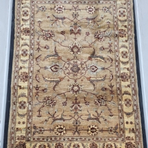 שטיח ישן עבודת יד בסגנון 'זיגלר', מידות: 260X174 ס"מ.