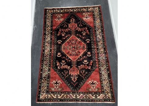 שטיח פרסי המדן, צמר על צמר, עבודת יד