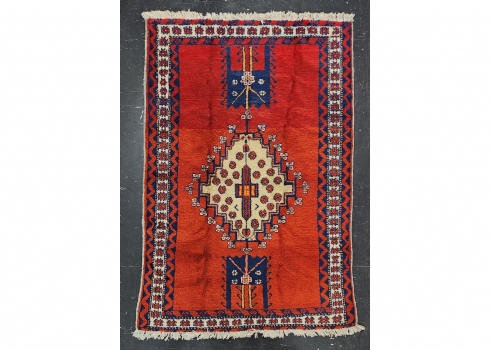 שטיח פרסי שבטי ישן עבודת יד