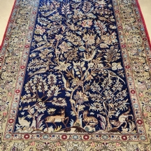 שטיח קום פרסי ישן דוגמת עץ חיים