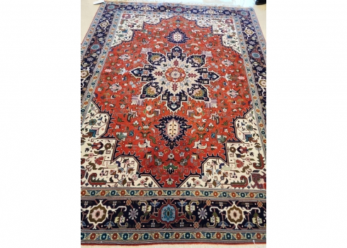 שטיח טבריז פרסי דוגמה הריז