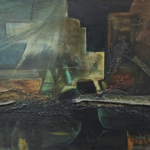 מנואל רודריגז ואלסקז (צייר מהונדורס, Manuel Rodriguez Velasquez) - 'הנמל'