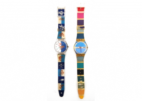 לאספני שעוני סווטש  - זוג שעוני סווטש (swatch)