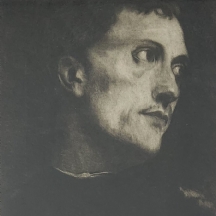 תצריב עתיק על פי ציורו הנודע 'הקונצ'רטו' של טיציאן