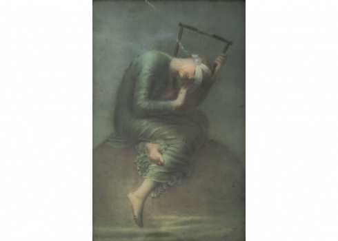 הדפס עתיק על פי ג'ורג' פרדריק ווטס (George Frederic Watts)
