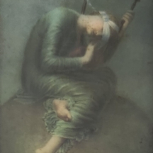 הדפס עתיק על פי ג'ורג' פרדריק ווטס (George Frederic Watts)