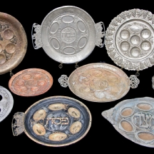 לוט של 9 צלחות לפסח