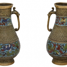 זוג אגרטלים סיניים ישנים (X2)