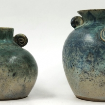 לוט של 2 כדי קרמיקה אנגלים מתוצרת: 'Conwy Pottery' יצרן הממוקם בווילס (Wales)