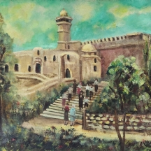 'מגדל דוד' - ציור ישן