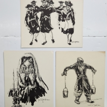 פליקס פביאן (Felix Fabian) - לוט של 3 הדפסים