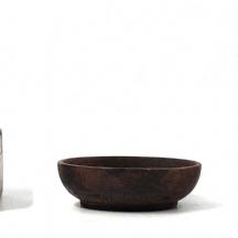 לוט של 3 חפצי עץ ישנים שונים ועבודת חברון