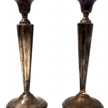 זוג פמוטי כסף ישנים