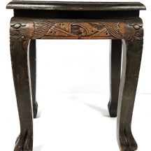 דרגש סיני ישן, עשוי עץ