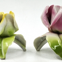 זוג פסלוני פורצלן רומניים