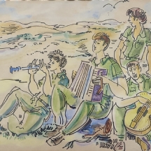 יוסי שטרן (Joseph Stern) - ''יוחאי, נמרוד הג'ינג' ואלירז מנגנים ליעל פורת