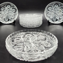 סט של 10 צלוחיות קריסטל גרמניות איכותיות