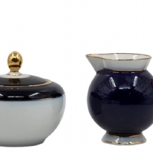 סט של 2 כלי פורצלן בווארים