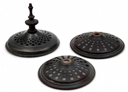 לוט של 3 כיסויי אהילים לאהילים בסגנון טיפאני (ראו צילומים מצורפים להמחשה)