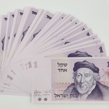 לוט של 30 שטרי כסף ישראלים ישנים
