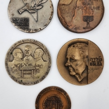 לאספני מדליות - לוט של 5 מדליות