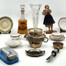 לוט של 18 פריטים ישנים  שונים, מצב משומש בהתאם  לגיל.