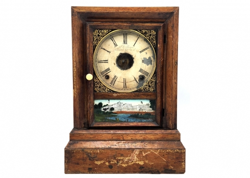 שעון מדף (Shelf Clock) אמריקאי עתיק