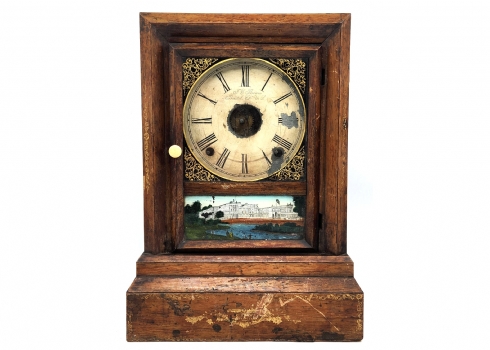 שעון מדף (Shelf Clock) אמריקאי עתיק