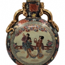 אגרטל סיני בסגנון סאצומה יפני