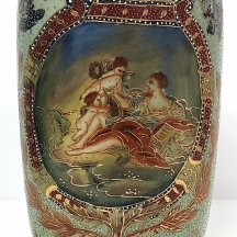 אלגוריה למוסיקה - אגרטל סיני בסגנון סטסומה (Satsuma) יפני