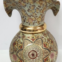 כד סיני דקורטיבי גדול ובולבוסי