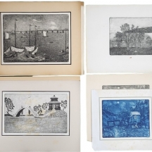 #3 לוט סוחרים - 20 הדפסים של אריה ישראל ביטשקוב