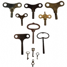 לוט של 12 מפתחות של שעונים