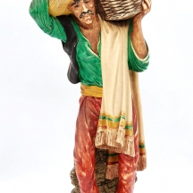 פסל מקסיקני דקורטיבי יצוק בדמות חקלאי