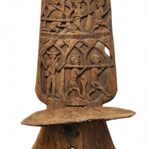 כיסא שומרים אפריקאי ישן