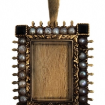 תליון עתיק מהמאה ה-19 (ויקטוריאני) עשוי זהב צהוב 14 קראט