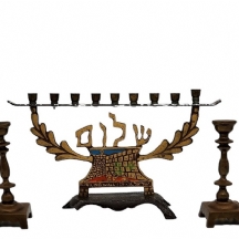 לוט של 5 כלי יודאיקה ישנים