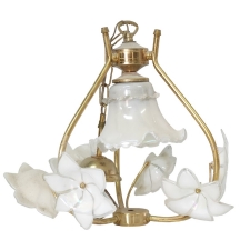 לחובבי וינטג' - מנורת תקרה ישנה