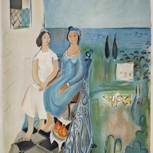 נחום גוטמן (Nachum Gutman) - 'נשים בבלקון'