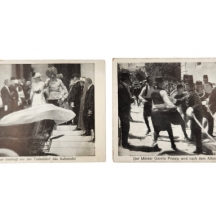 2 גלויות עתיקות מההתנקשות בחיי יורש העצר האוסטרו-הונגרי, 1914