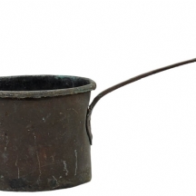 סיר בישול עתיק עשוי נחושת, תקופת המאה ה - 19