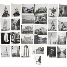 לוט של 28 צילומים ישנים, רובם מאיטליה, מקצתם מיוון וטורקיה