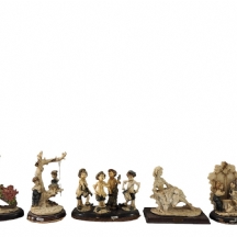 לוט של 10 פסלונים ישנים ושונים