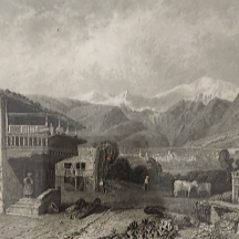 'Brieg' - תצריב גרמני עתיק, 1832 בקירוב