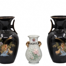 לוט של 3 כדים ישנים