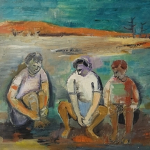 יהושע בורנפרוינד (Bornfroind Yehushua)  - 'שחקני הגולות'