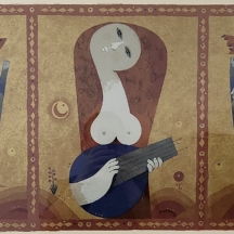 סמי בריס (Sami Briss) - 'חלונות', ליטוגרפיה ישנה