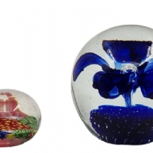 לוט של 2 משקולות נייר יפות